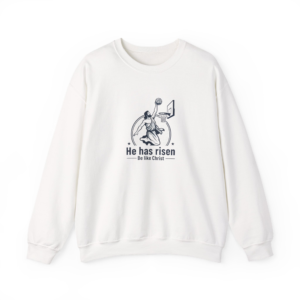 He Has Risen crewneck sweatshirt | Christian Easter shirt, faith-based humor